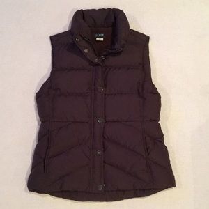 J. Crew | EUC Quilted Down Puffer Vest M